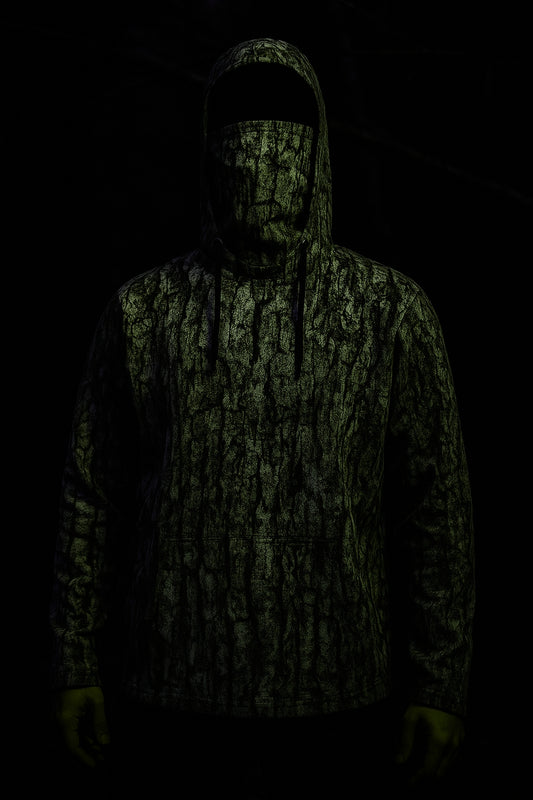 DHJ - Green Hardwood Masked Hoodie