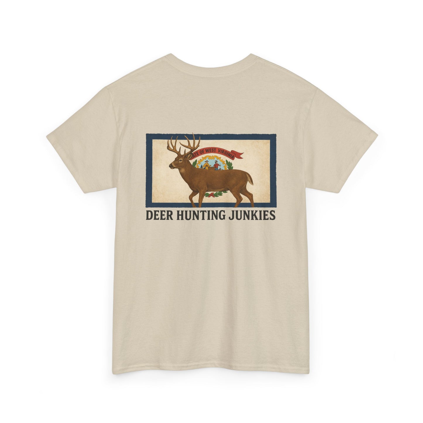 DHJ - West Virginia Buck Short Sleeve Tee