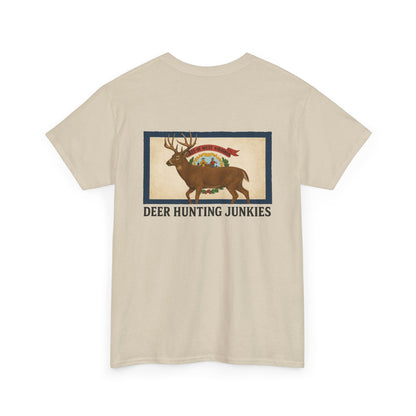 DHJ - West Virginia Buck Short Sleeve Tee