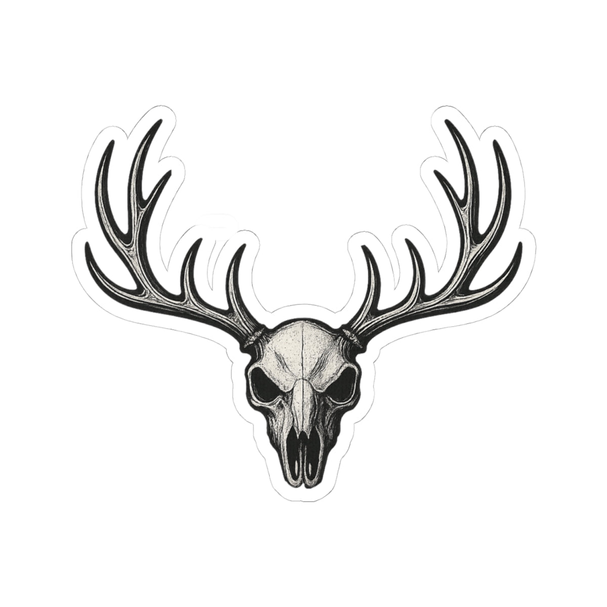 DHJ - Skull Cut Stickers