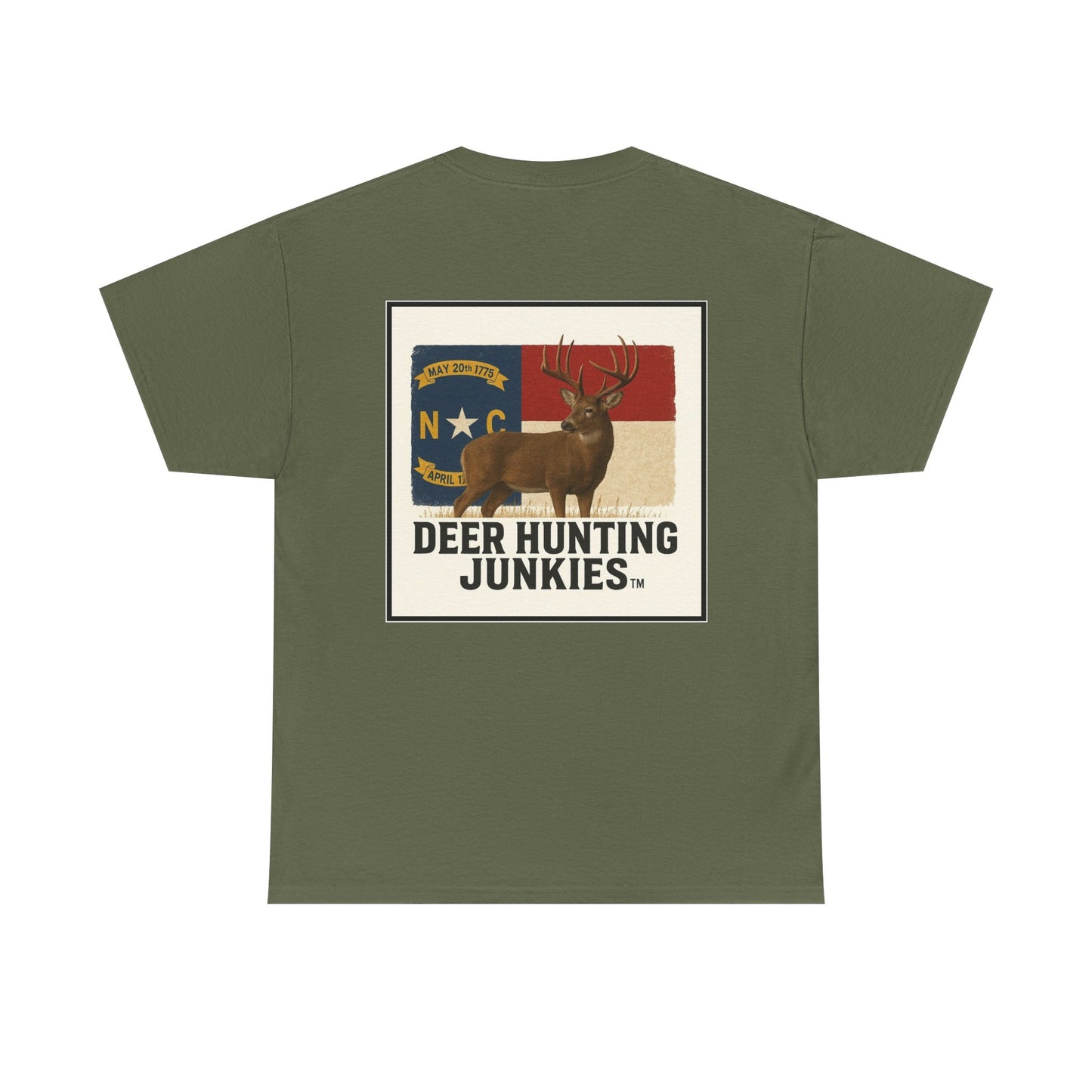 DHJ - North Carolina Buck Short Sleeve Tee