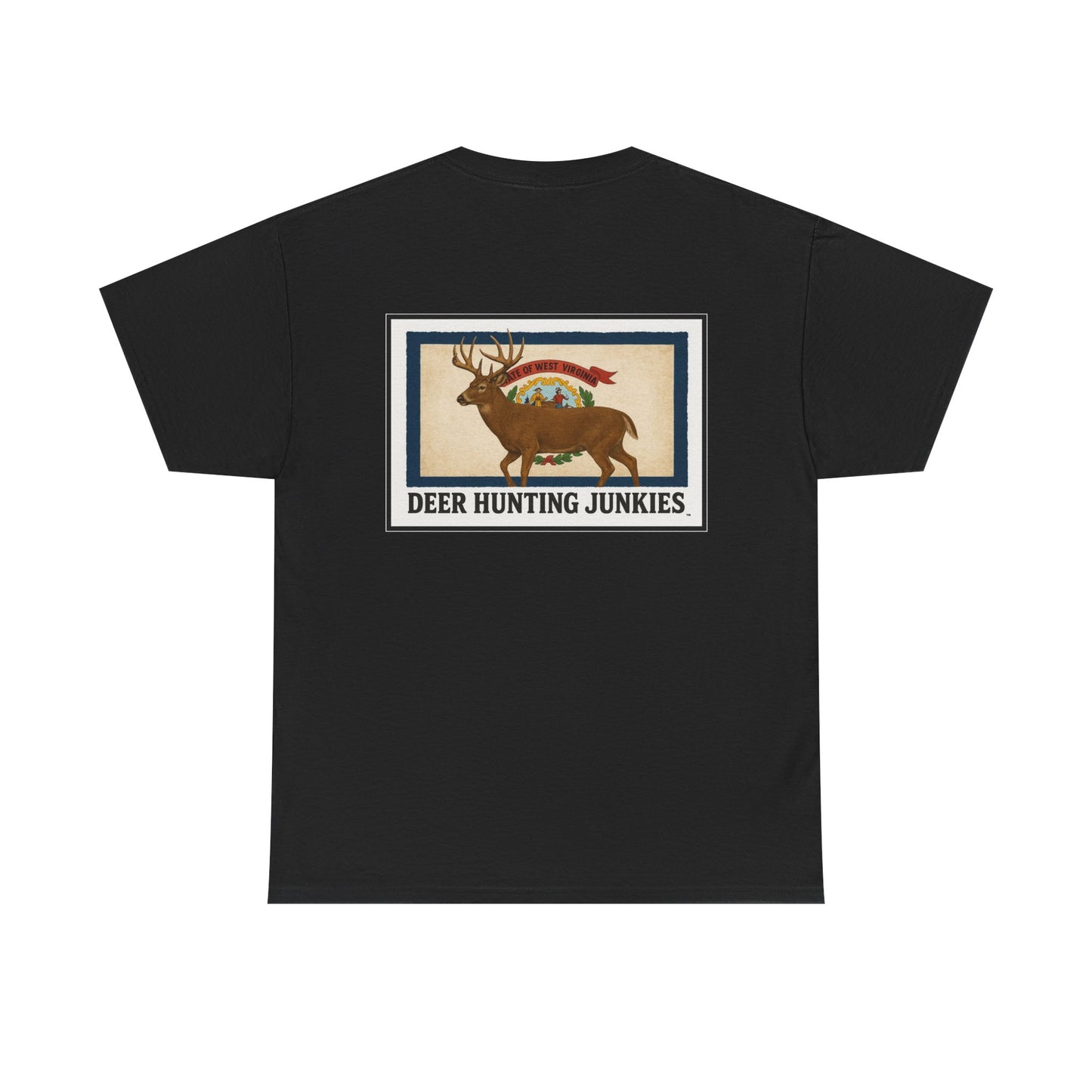 DHJ - West Virginia Buck Short Sleeve Tee