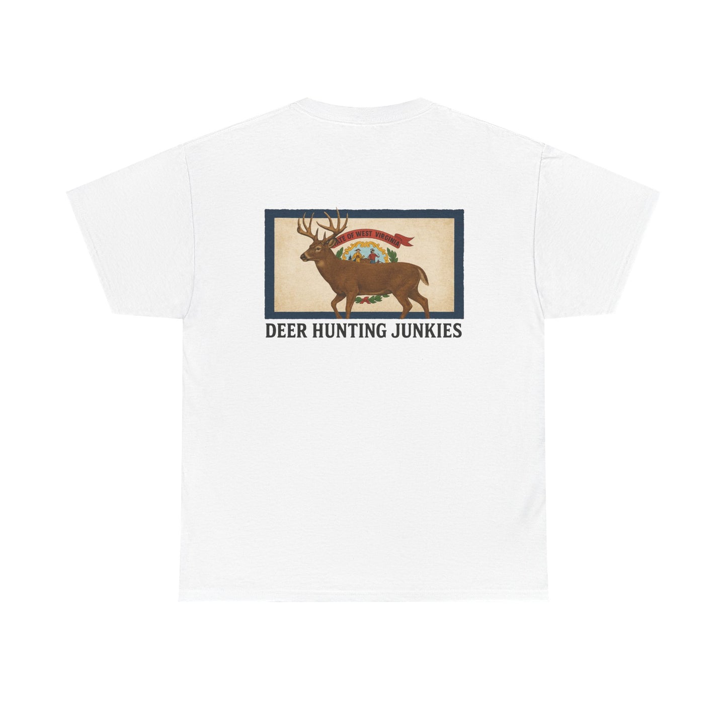 DHJ - West Virginia Buck Short Sleeve Tee