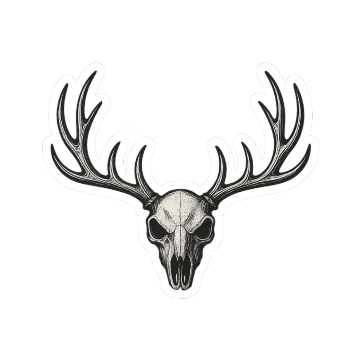 DHJ - Skull Cut Stickers