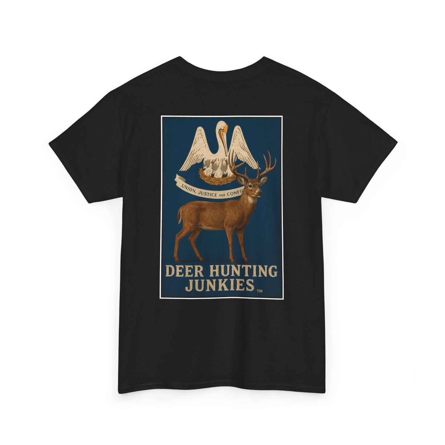 DHJ -  Louisiana Deer Short Sleeve Tee
