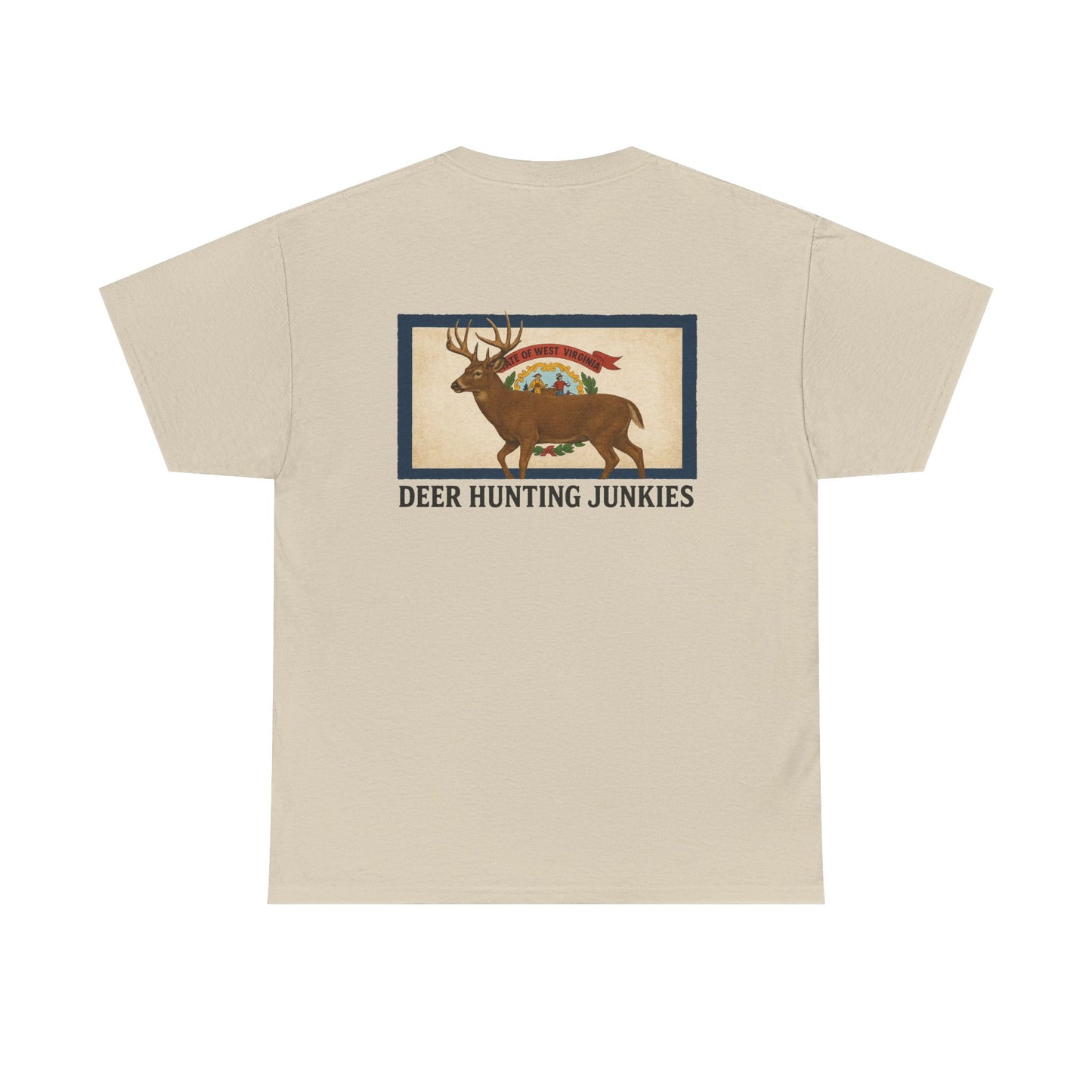 DHJ - West Virginia Buck Short Sleeve Tee