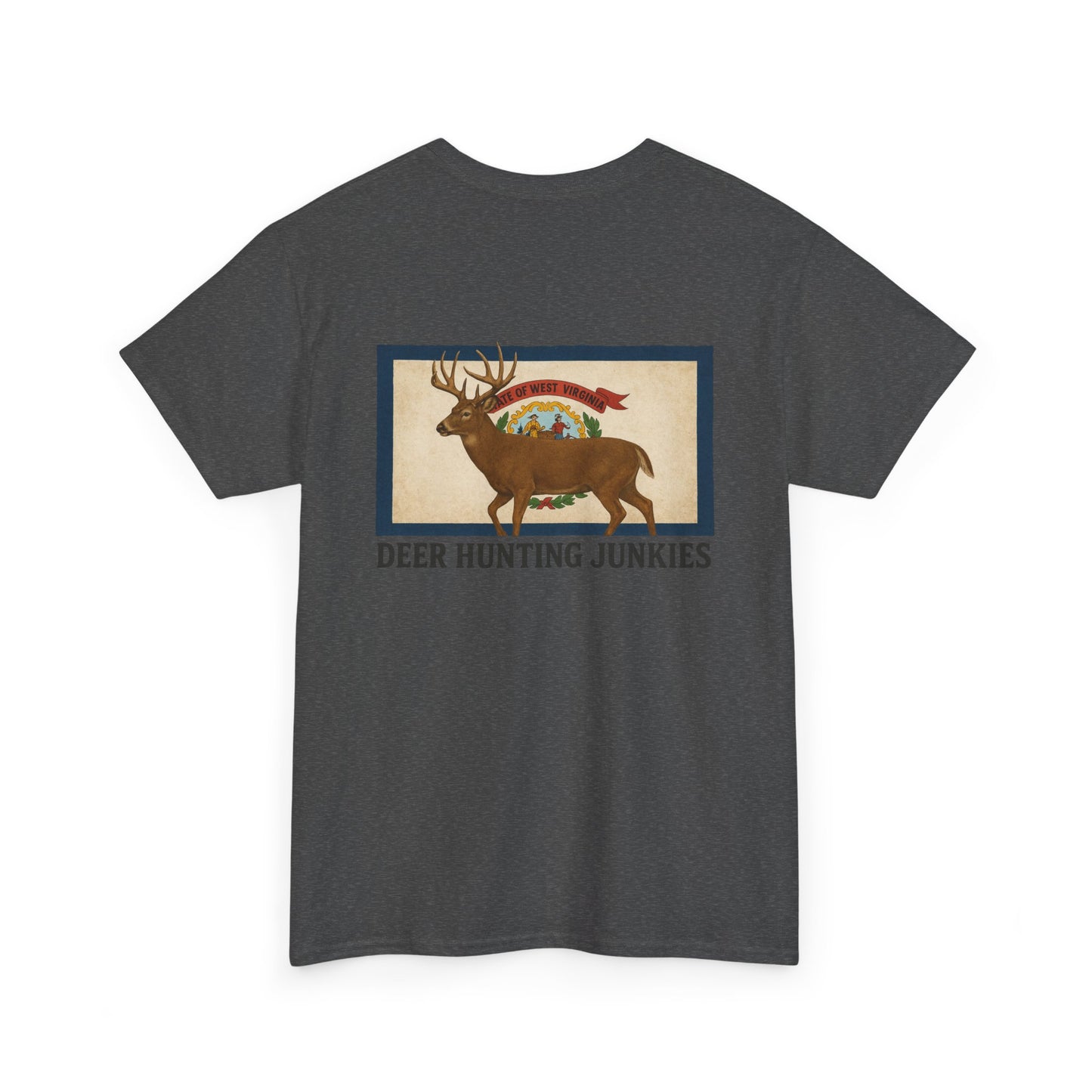 DHJ - West Virginia Buck Short Sleeve Tee