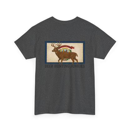DHJ - West Virginia Buck Short Sleeve Tee