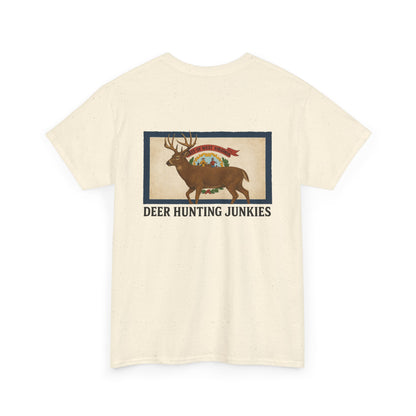 DHJ - West Virginia Buck Short Sleeve Tee