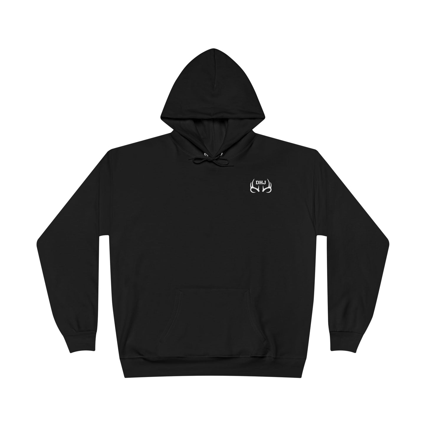 DHJ - Black American Deer Pullover Hoodie