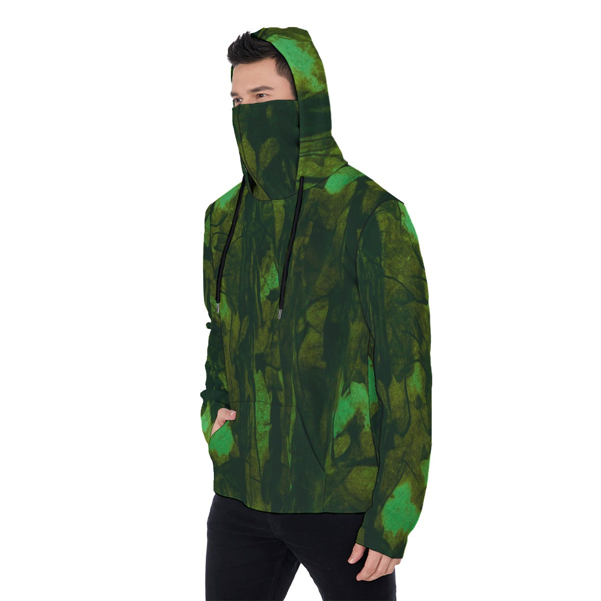 DHJ - Green Withdrawal Edition Hoodie with Mask