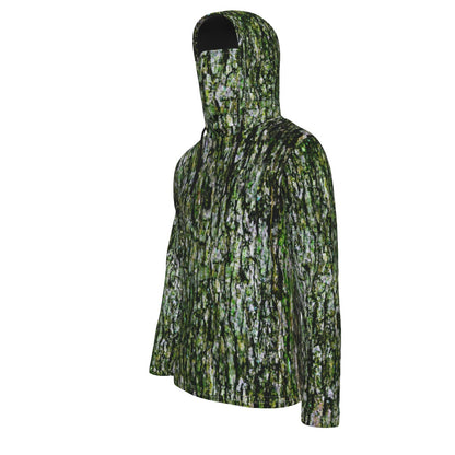 DHJ - Green Hardwood Masked Hoodie