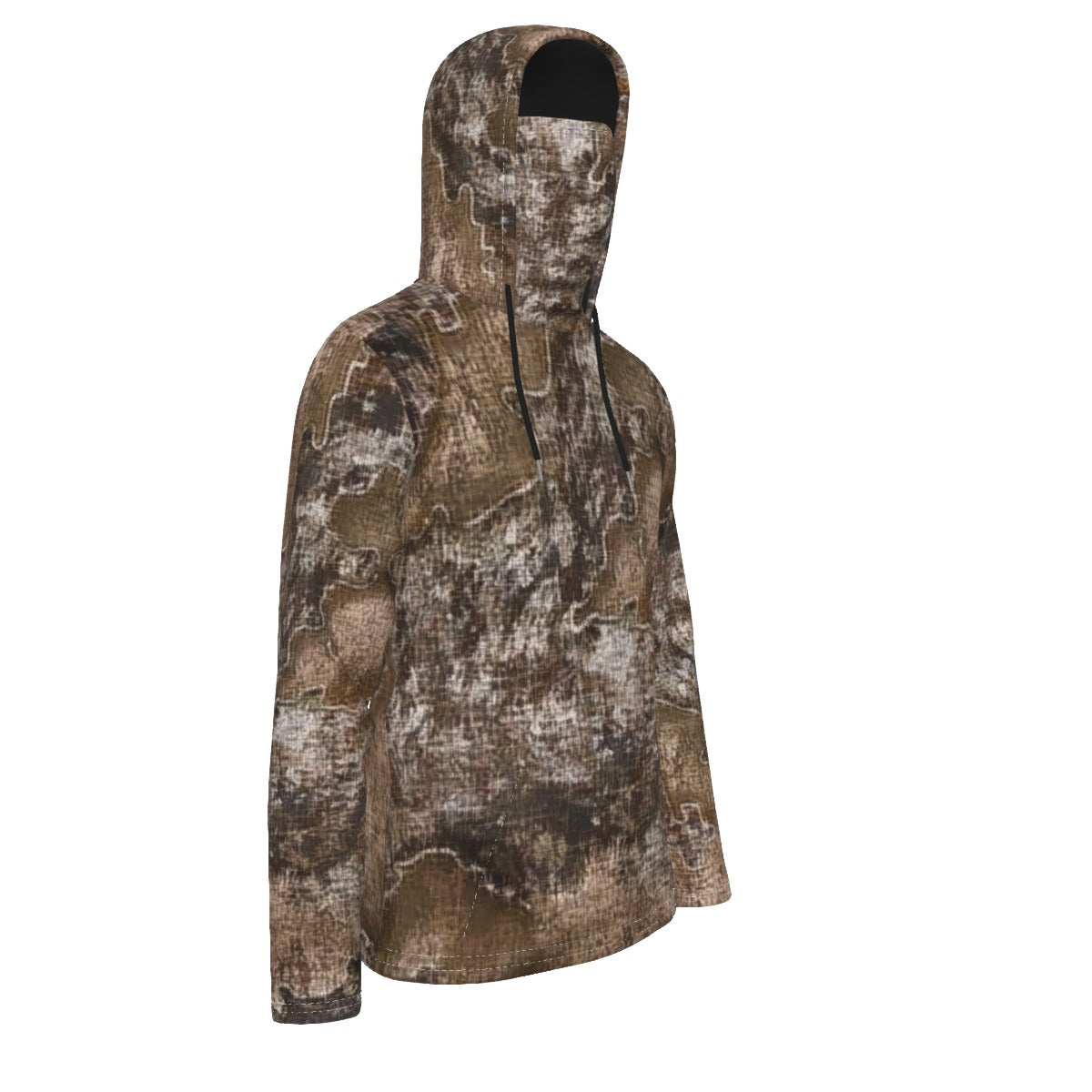 DHJ - Straight Overdose Camo Masked Hoodie