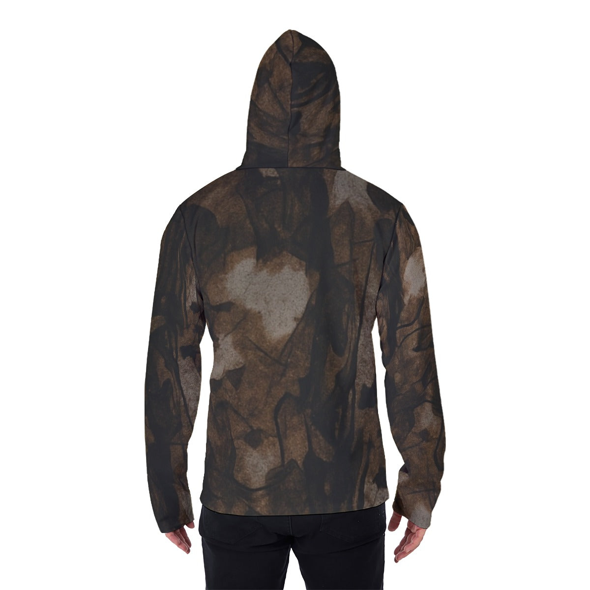 DHJ - Brown Withdrawal Edition Hoodie with Mask