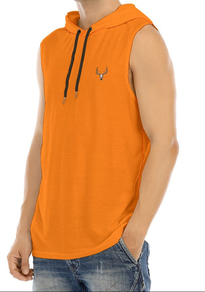 DHJ - Hooded Orange Vest