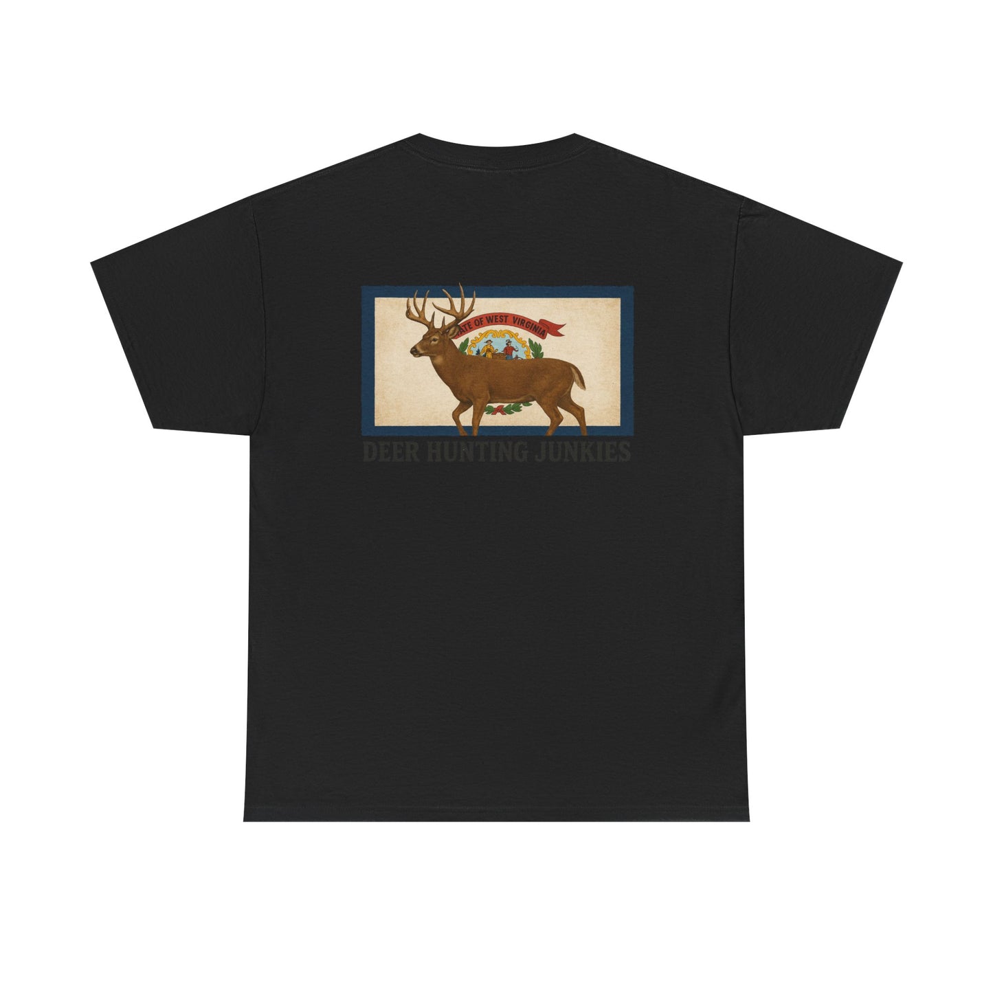 DHJ - West Virginia Buck Short Sleeve Tee