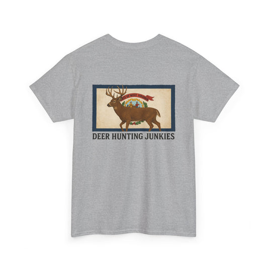 DHJ - West Virginia Buck Short Sleeve Tee