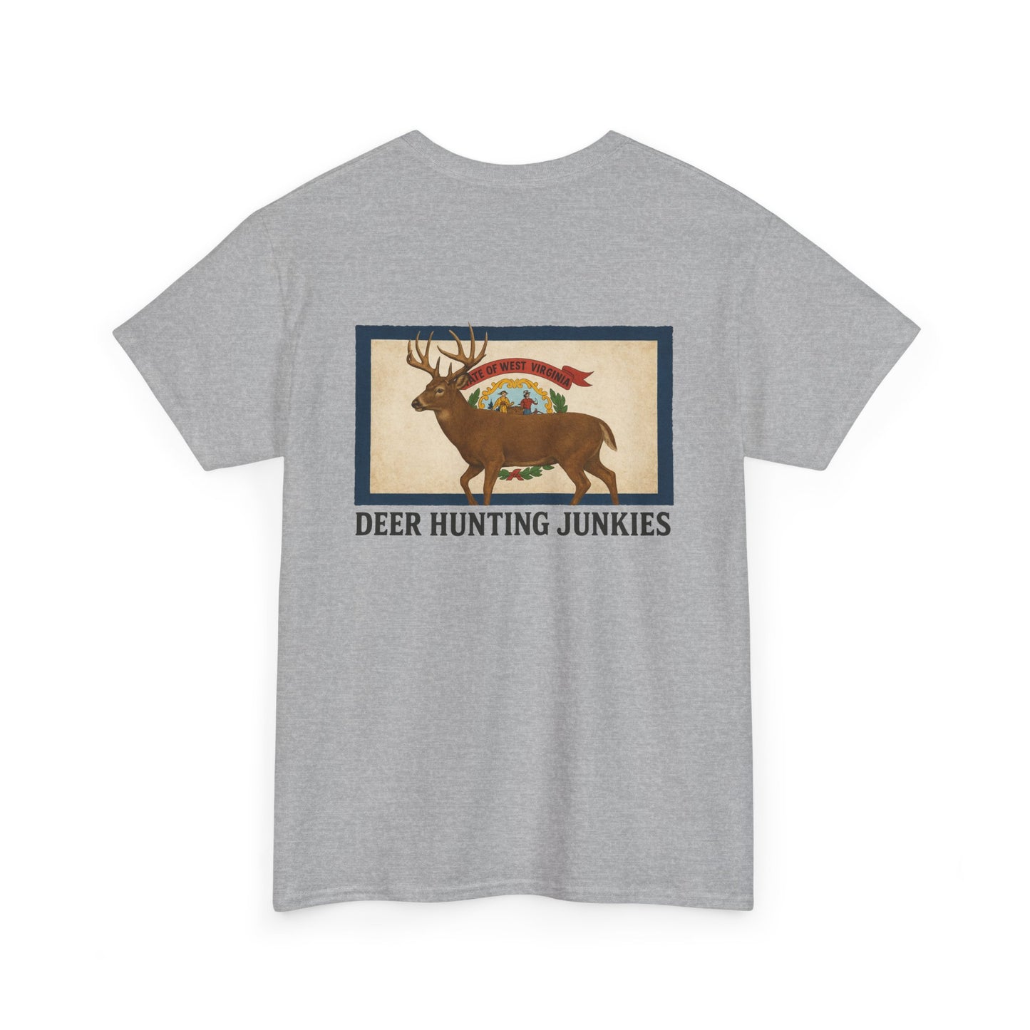 DHJ - West Virginia Buck Short Sleeve Tee