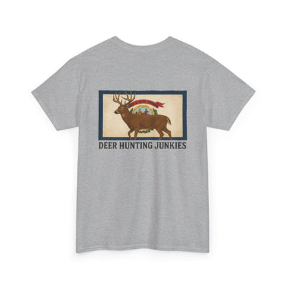 DHJ - West Virginia Buck Short Sleeve Tee