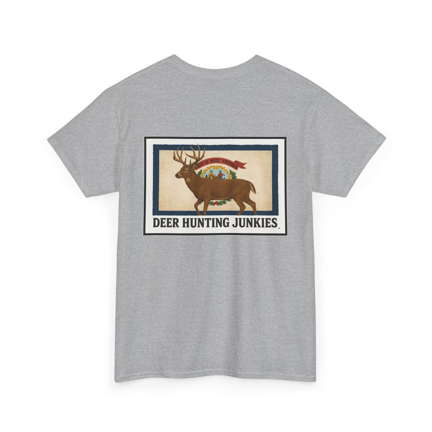 DHJ - West Virginia Buck Short Sleeve Tee