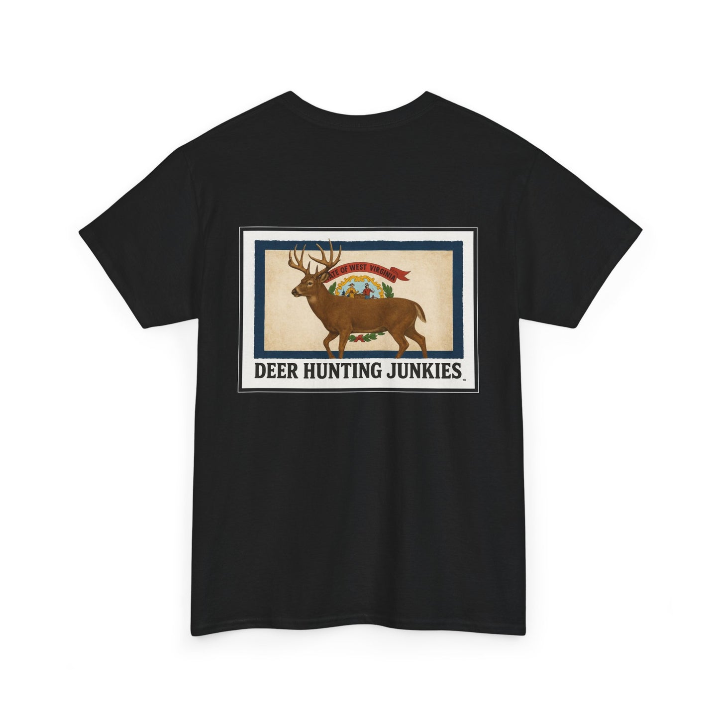DHJ - West Virginia Buck Short Sleeve Tee