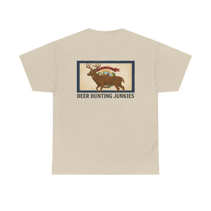 DHJ - West Virginia Buck Short Sleeve Tee