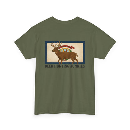 DHJ - West Virginia Buck Short Sleeve Tee