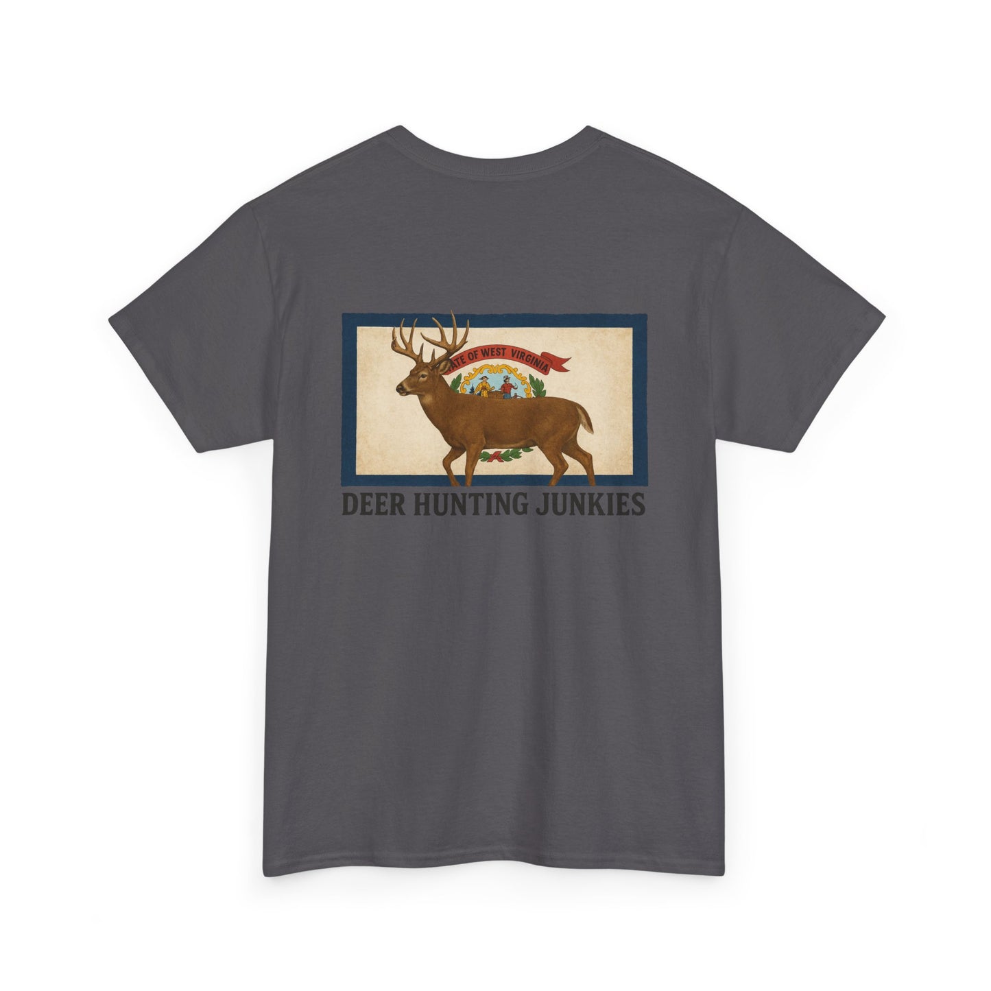 DHJ - West Virginia Buck Short Sleeve Tee