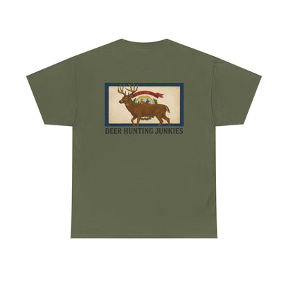 DHJ - West Virginia Buck Short Sleeve Tee