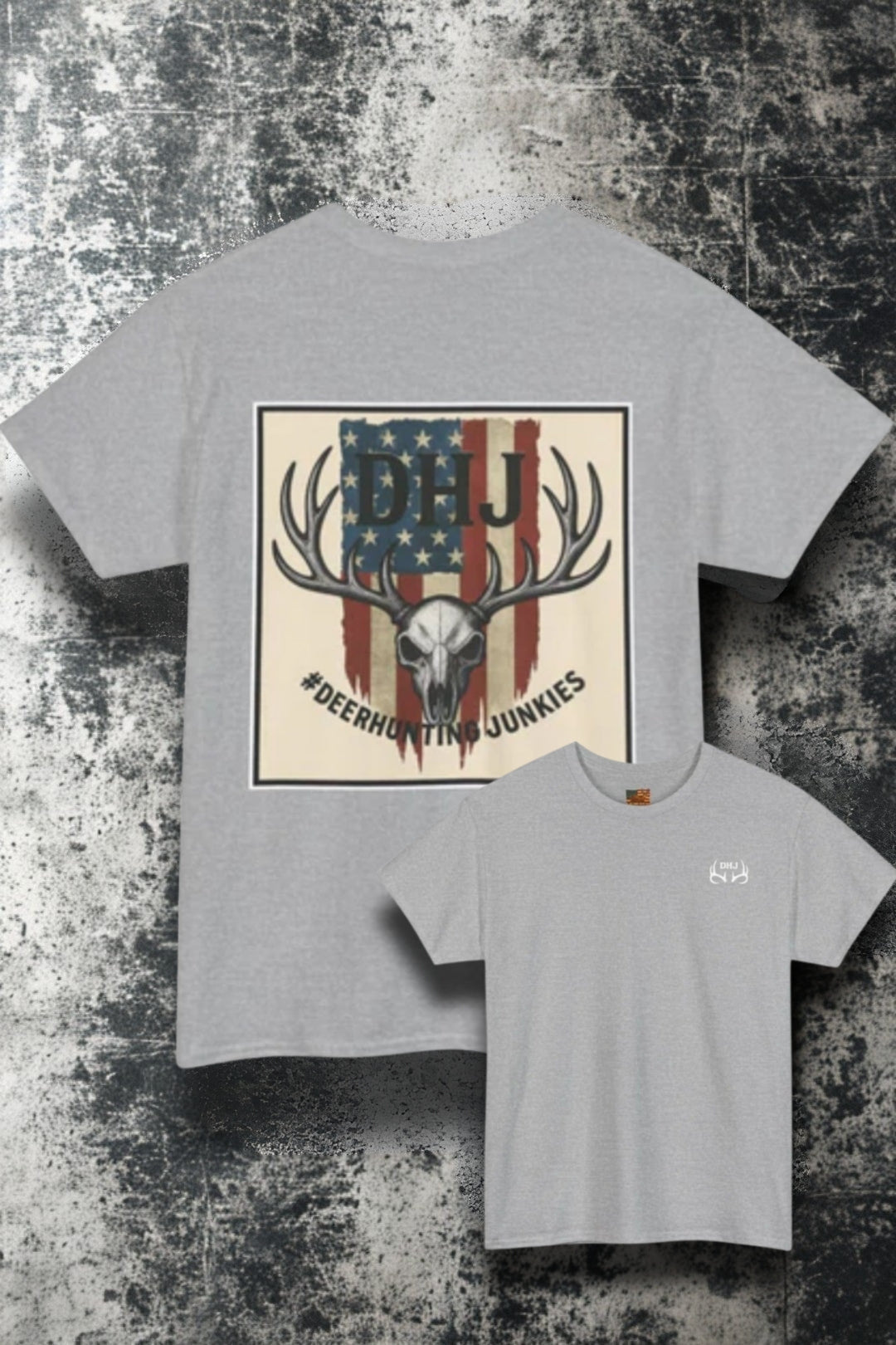 DHJ - OG Skull American Short Sleeve Tee