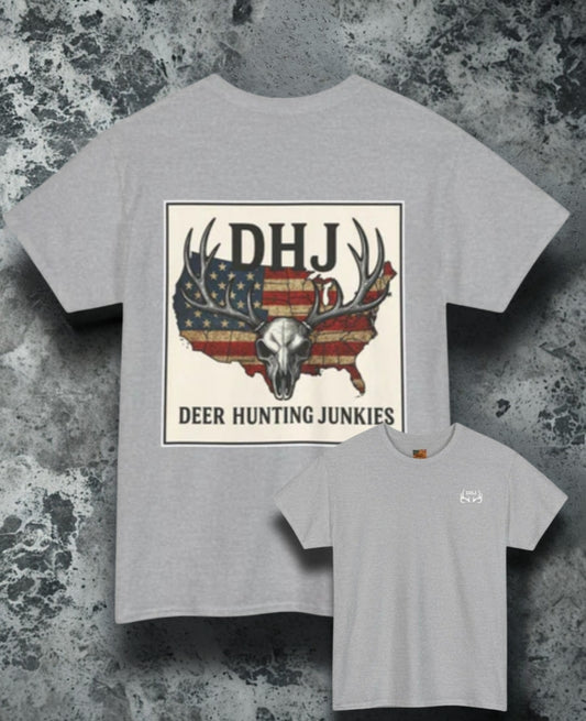 DHJ - United States Skull Short Sleeve Tee