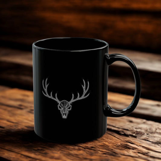 DHJ - Skull Black Mug (11oz, 15oz)