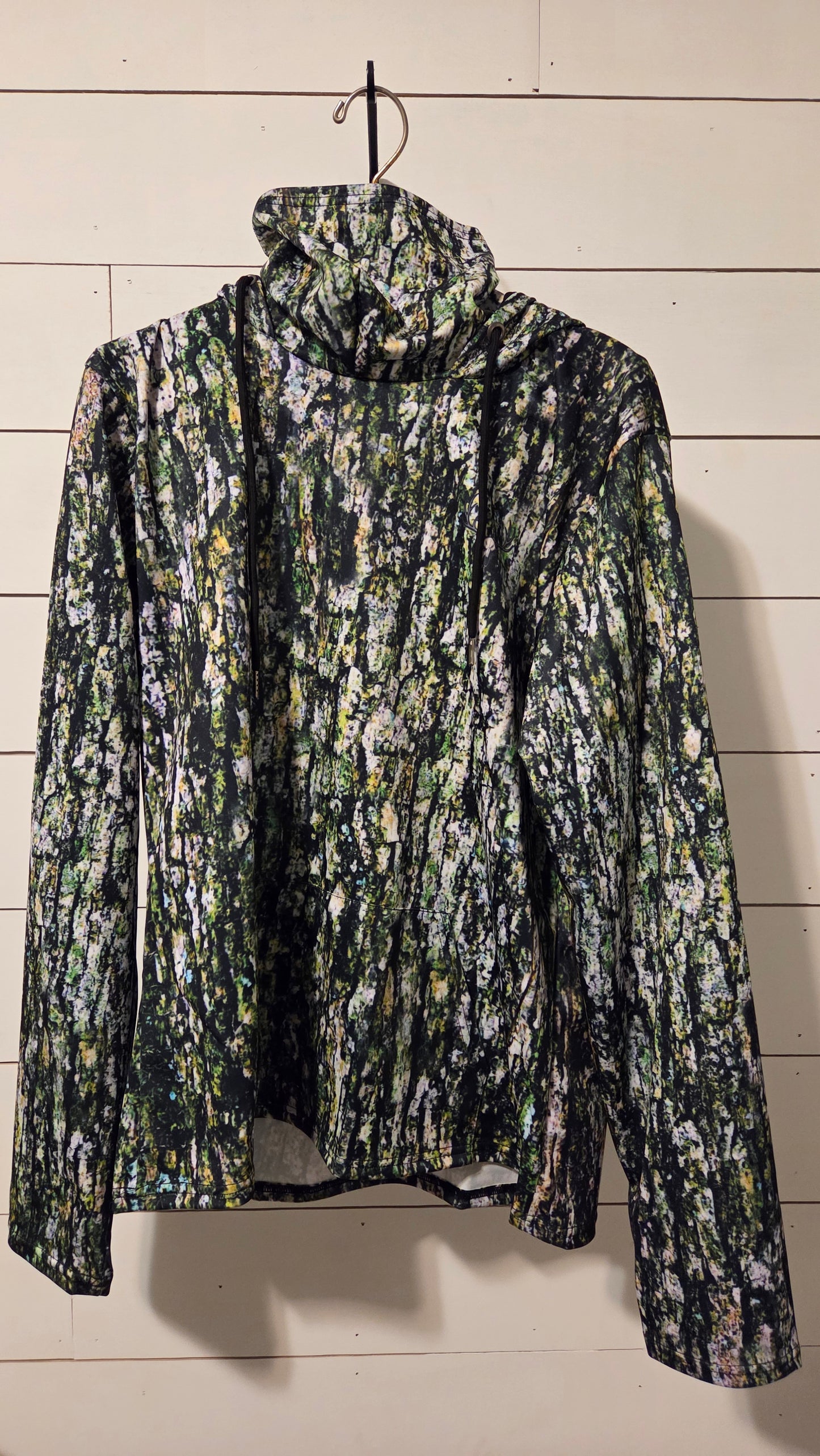 DHJ - Green Hardwood Masked Hoodie