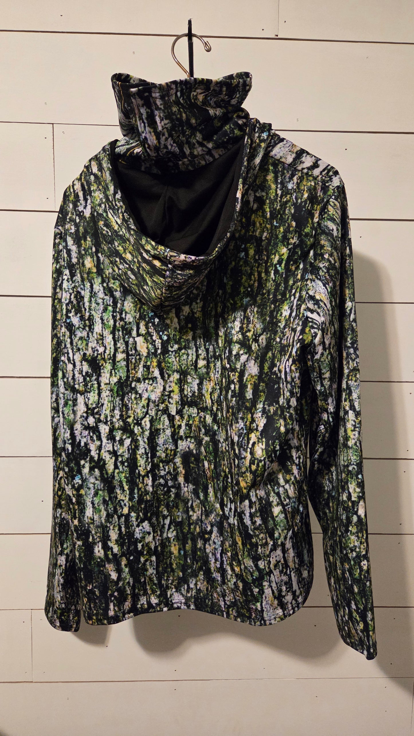 DHJ - Green Hardwood Masked Hoodie